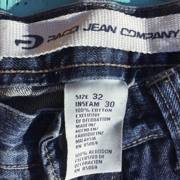 👖VINTAGE PACO  JEANS  32/30 RARE - Picture 3 of 16